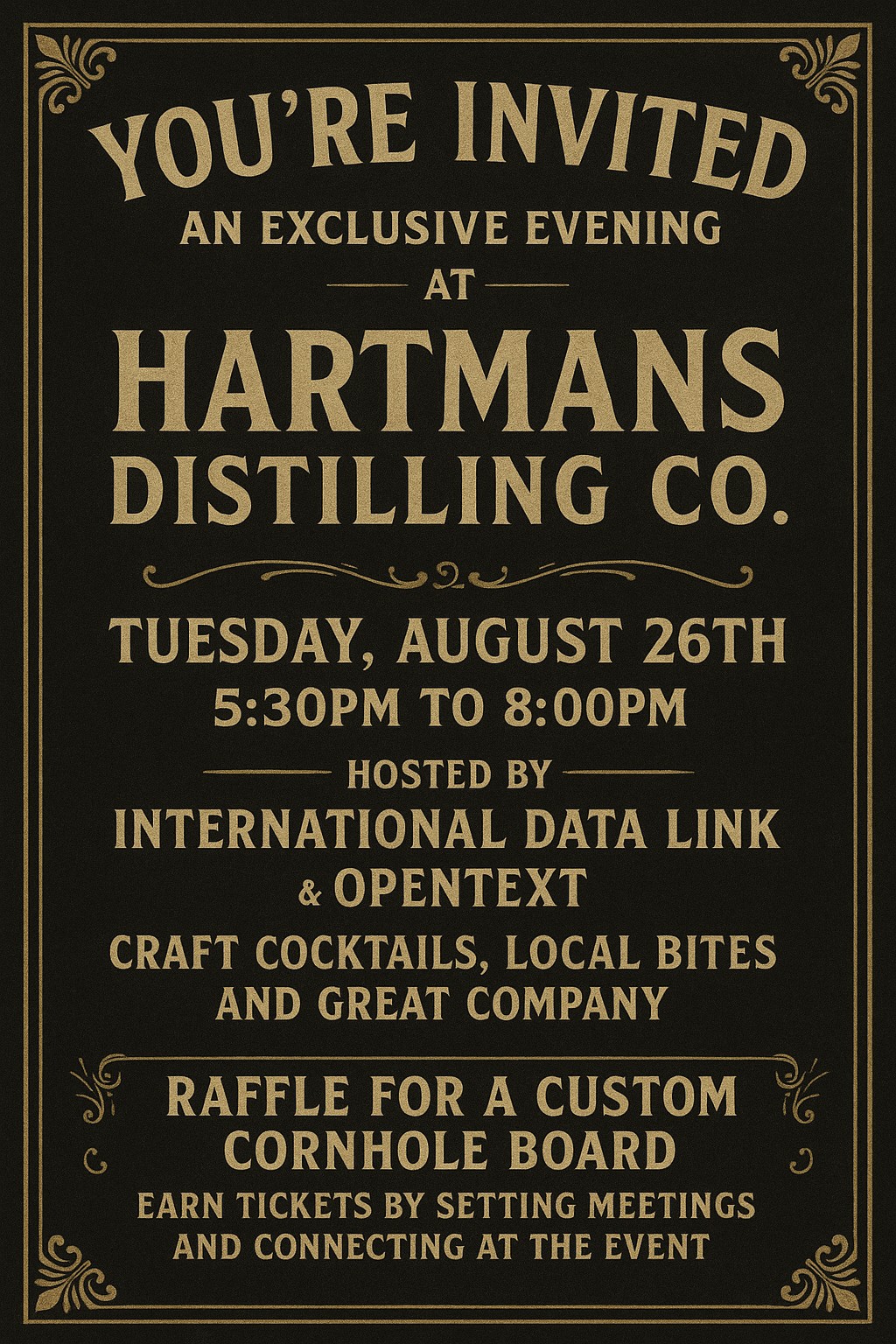 Craft Cocktails, Local Bites & Great Company - Hartman's Distilling Co